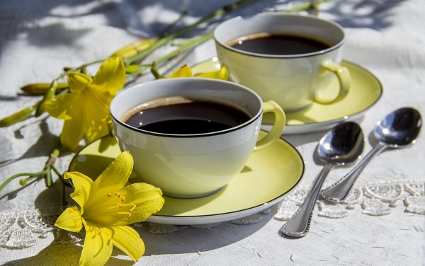 Кофе и весна