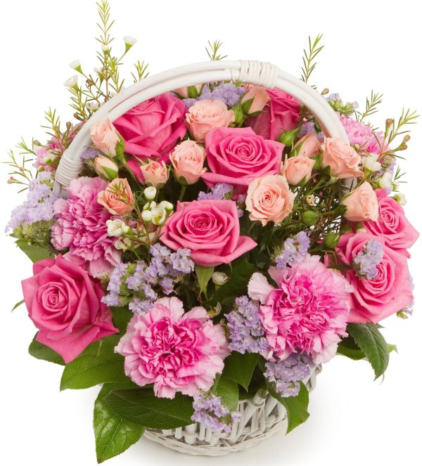 корзинка с цветами