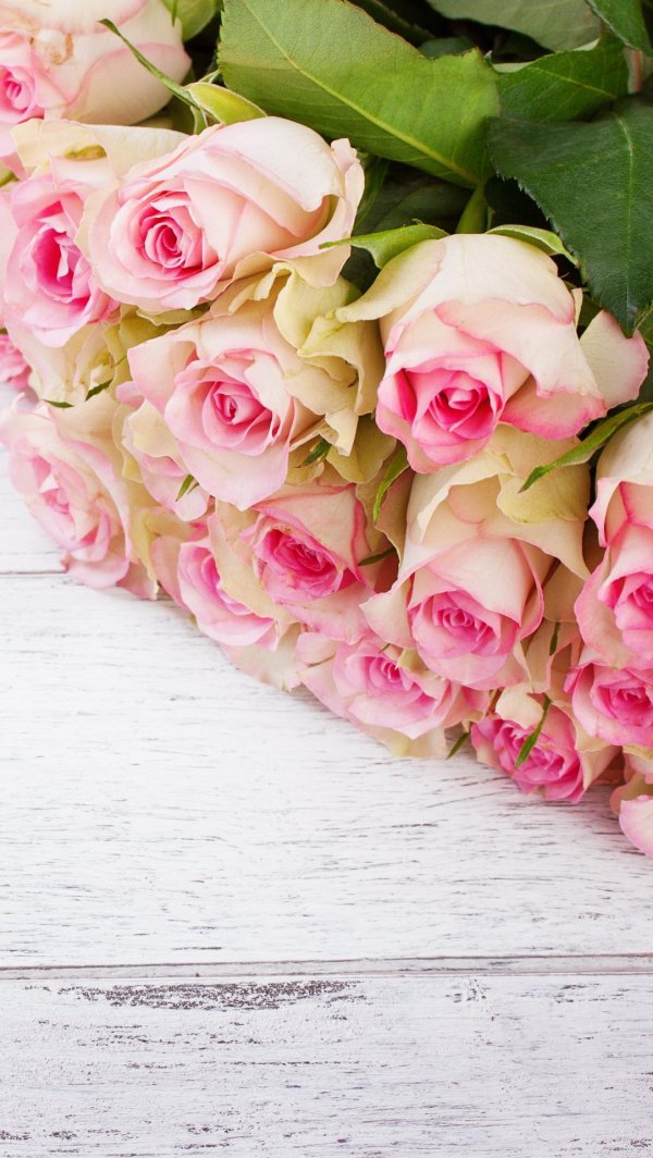 фон с букетом