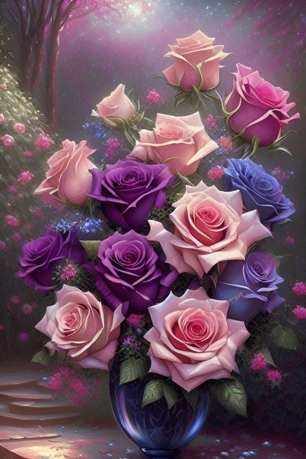 цветочные картины