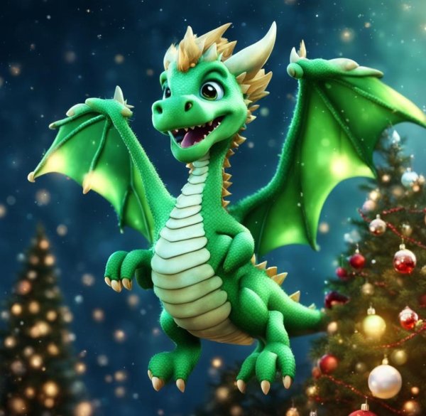 новогодний дракончик