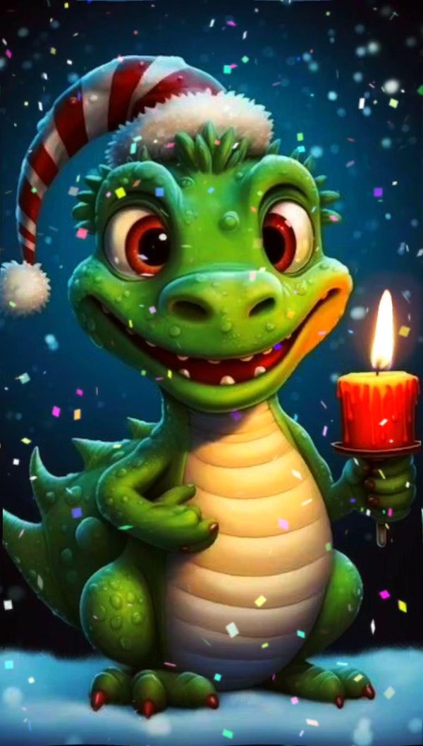 новогодние драконы