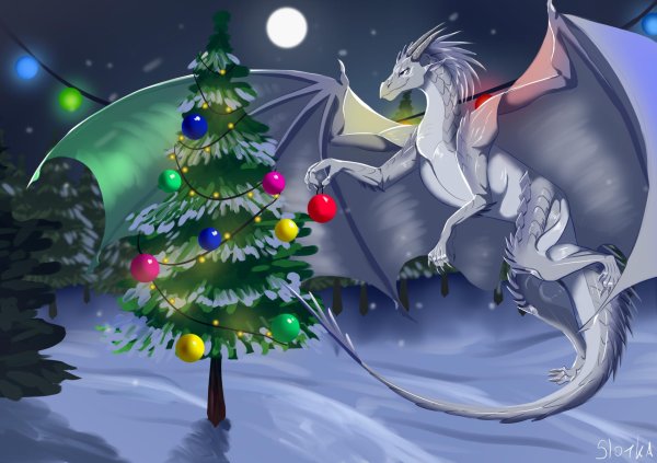 красивые драконы