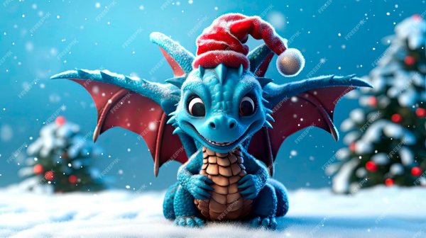 новогодний дракончик