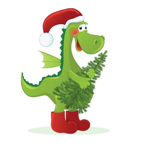 новогодние открытки с драконом