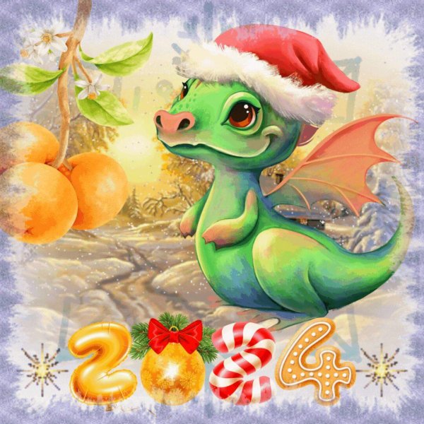 новогодний дракончик
