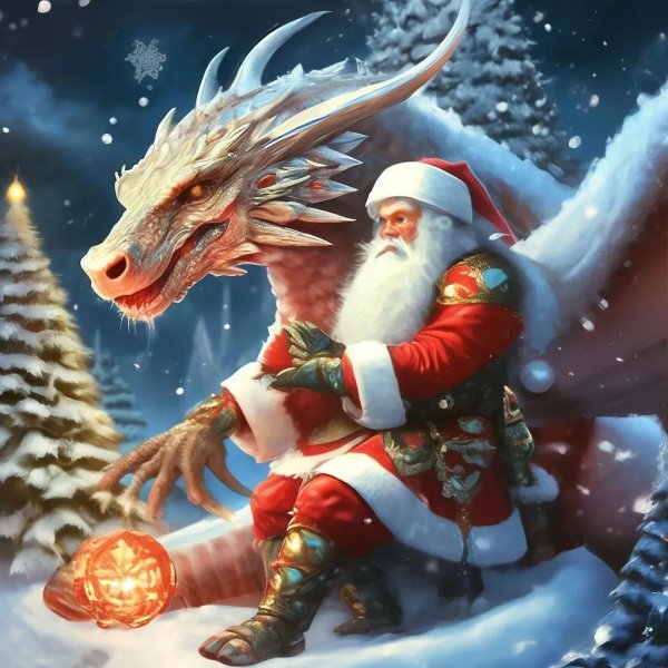 новогодние дед мороз