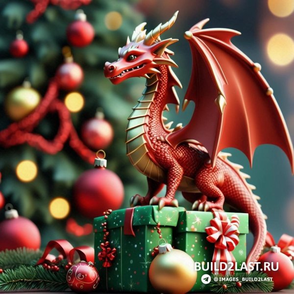 новогодние драконы