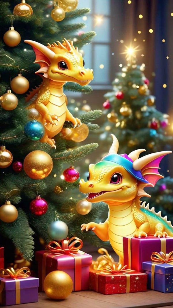 новогодний дракончик