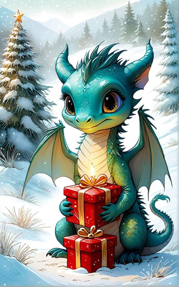 новогодний дракончик