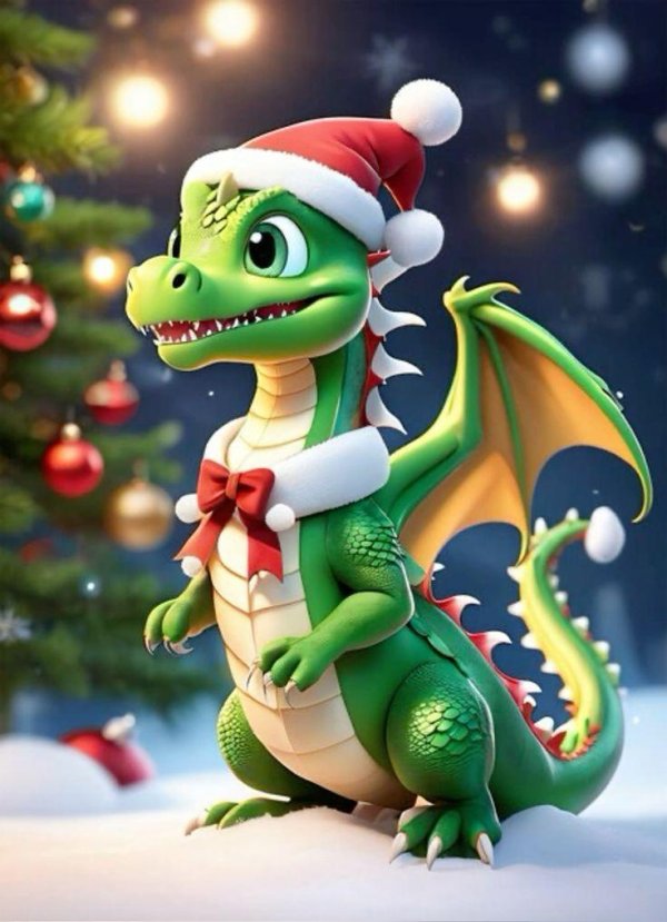 новогодний дракончик