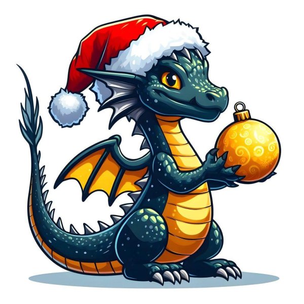 новогодние драконы