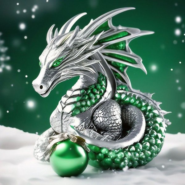 новогодние драконы