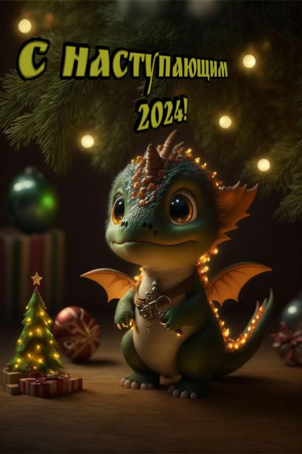 дракон новогодний