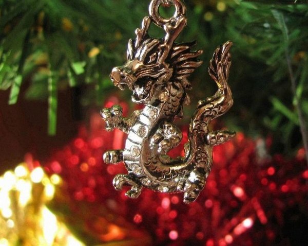 новогодние драконы