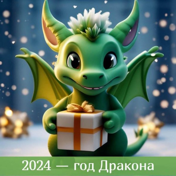 дракон новогодний