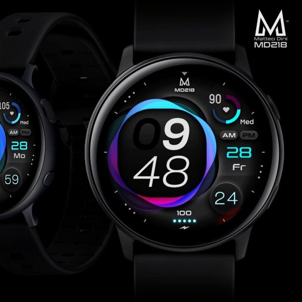 цифровой циферблат