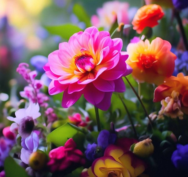 цветы красота