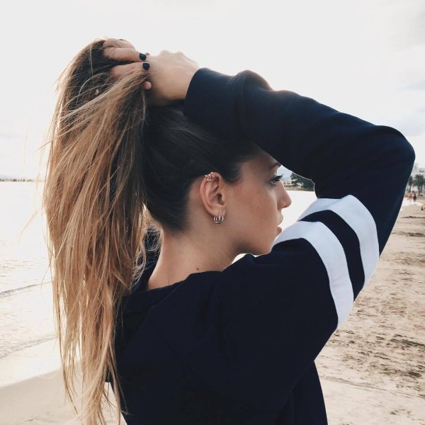 спортивный стиль прически