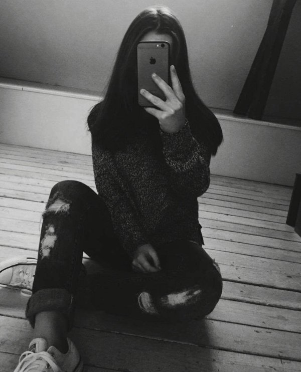 фотографии девушек без лица