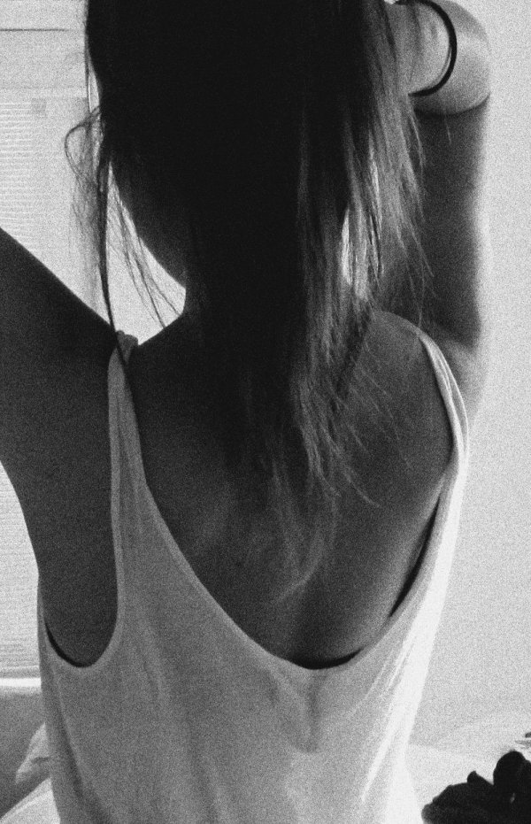 девушка сзади