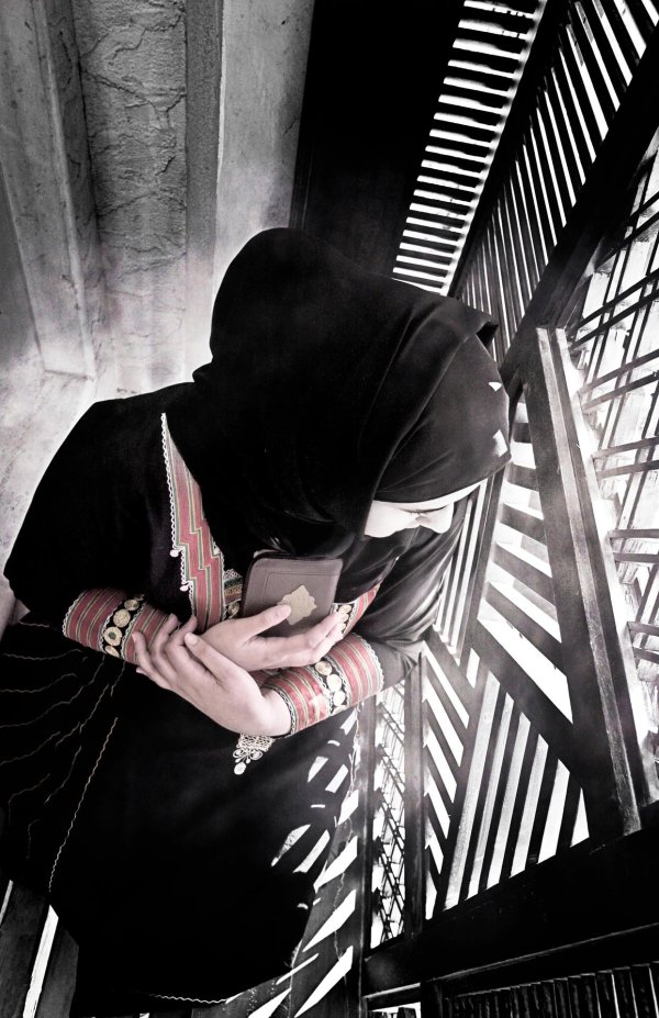 мусульманка с парнем