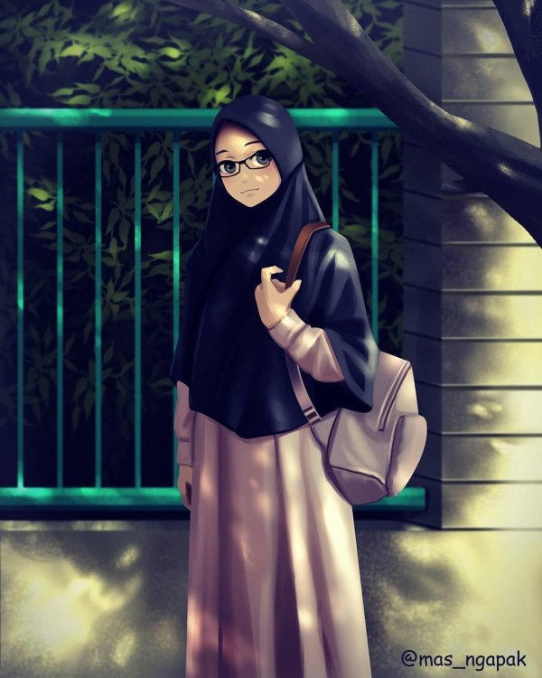 никаб муслима