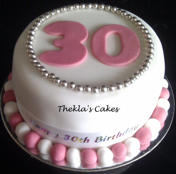 30 лет торт