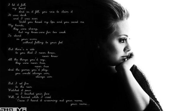 adele lyrics