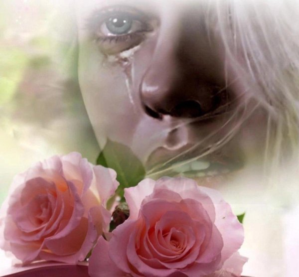 плачущий цветок