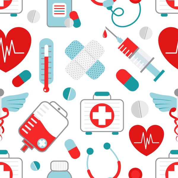 наклейки с медицинской тематикой