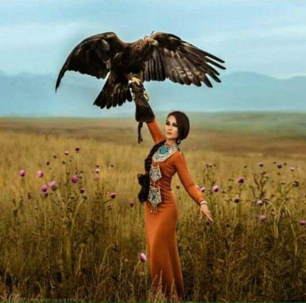 казахская девушка