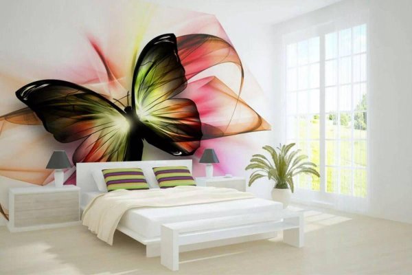 бабочка абстракция