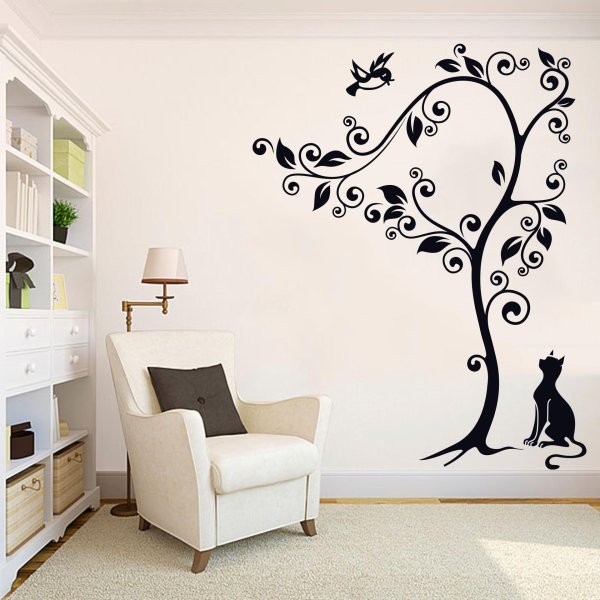 декоративные наклейки для интерьера