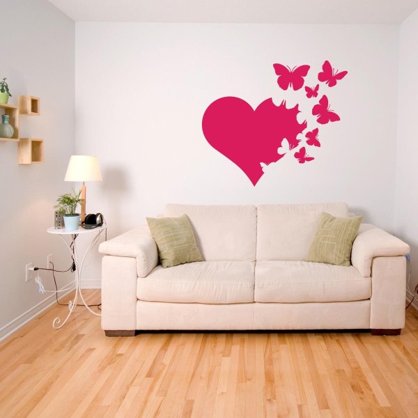 декор настенный сердца