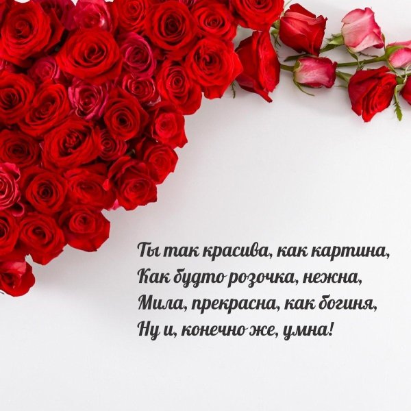 стихи красивой девушке