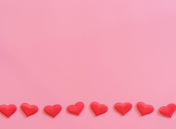 красивые фоны с сердечками