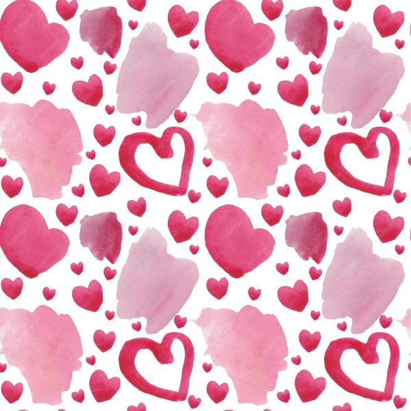 текстура сердечки