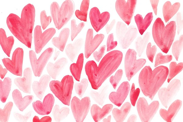 сердечки паттерн