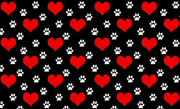 красивые фоны с сердечками