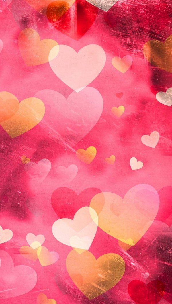 красивые фоны с сердечками