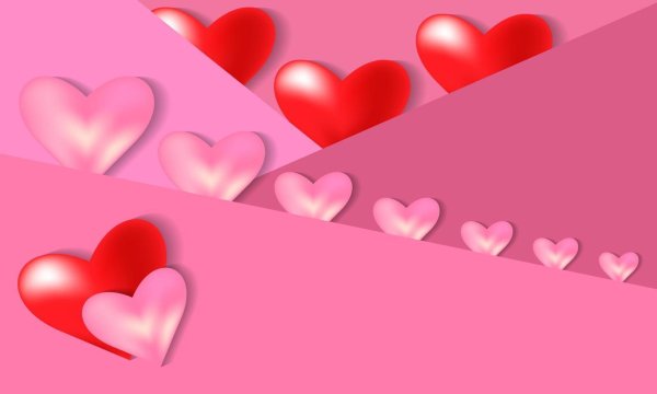 розовая фон