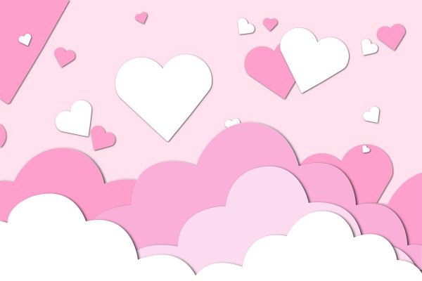 сердечка фон