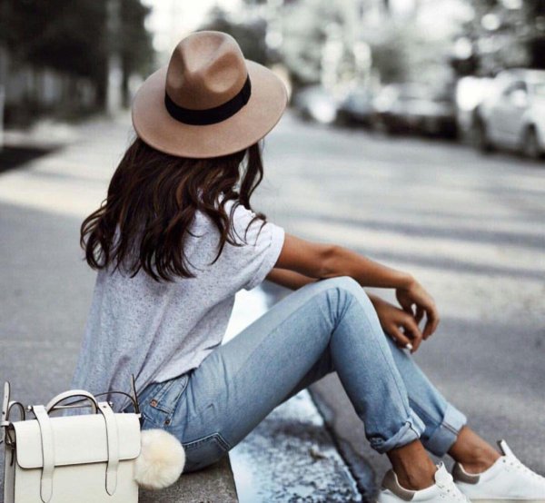 образ со шляпой