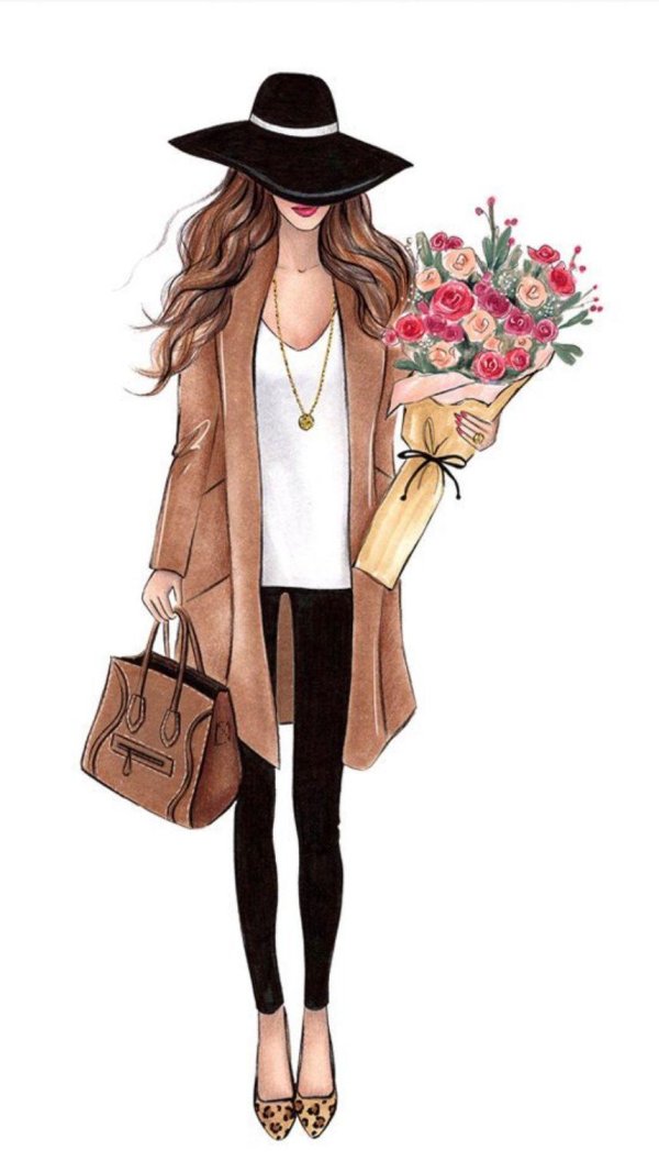 фэшн иллюстрации