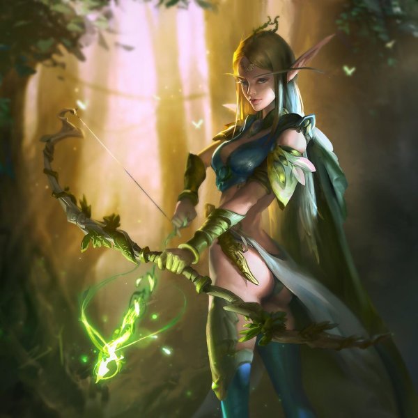 фэнтези эльфийки