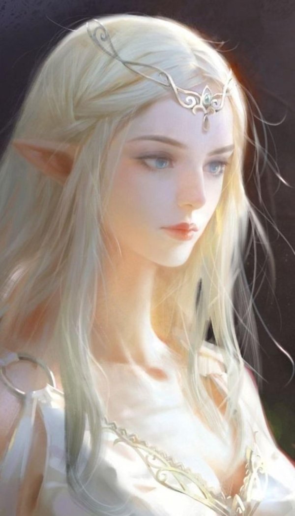 девушка эльф