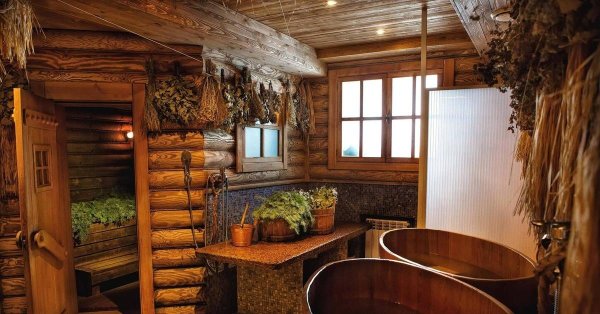 интерьеры бани