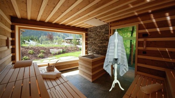 парилка с панорамным окном