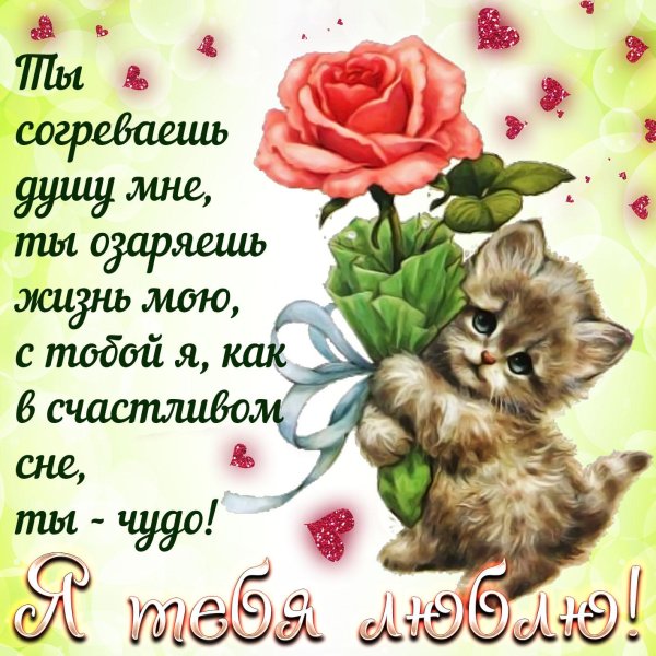 открытка любимому